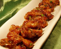 Baked Hoisin Sauce Chicken Wings